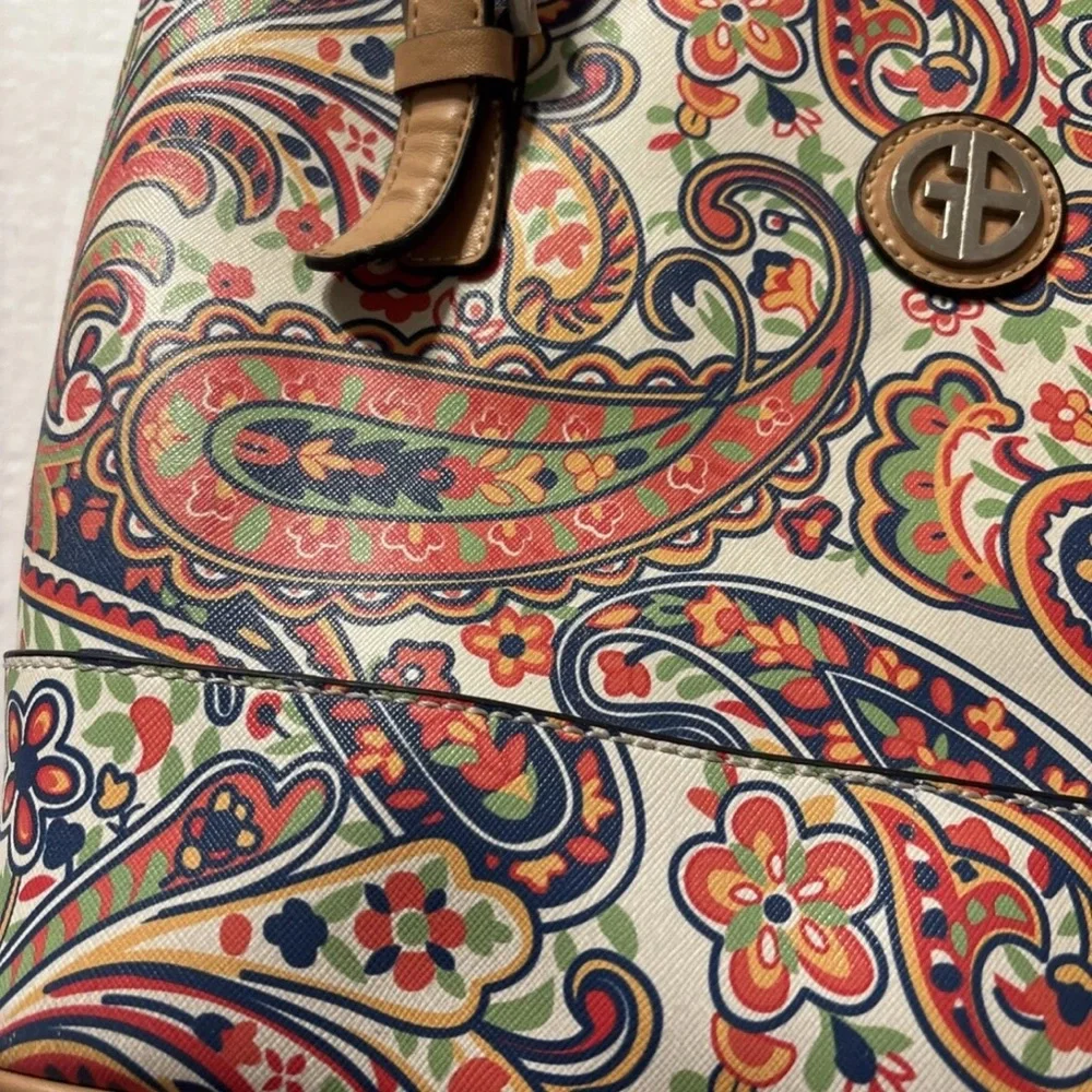 Source Unknown Multicolor‎ Paisley Tote Bag